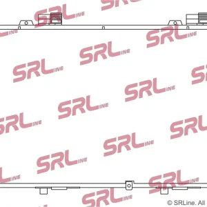 Chłodnica, układ chłodzenia silnika SRLINE 500208-3 Rabat
