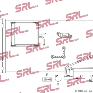 Oferta limitowana Skraplacz, klimatyzacja SRLINE 5003K8C2S