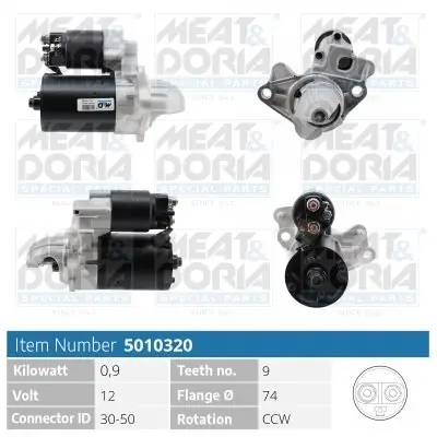 Rozrusznik MEAT & DORIA 5010320 Wyjątkowa oferta