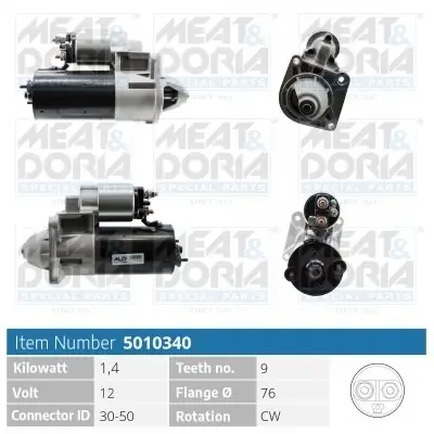 Rozrusznik MEAT & DORIA 5010340 Do wyczerpania zapasów