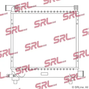 Chłodnica, układ chłodzenia silnika SRLINE 501408-4 Cena promocyjna