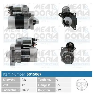 Do wyczerpania zapasów Rozrusznik MEAT & DORIA 5015067