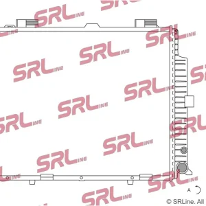 Ostatnie sztuki Chłodnica, układ chłodzenia silnika SRLINE 501508-9