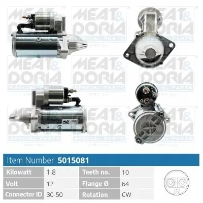 Obniżka ceny Rozrusznik MEAT & DORIA 5015081