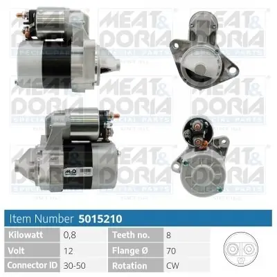 Zniżka Rozrusznik MEAT & DORIA 5015210