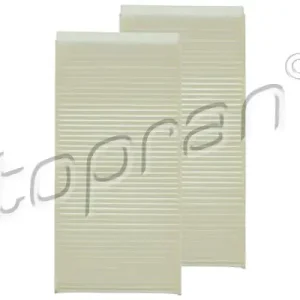 Bestseller Komplet filtrów, wentylacja przestrzeni pasażerskiej TOPRAN 502 794