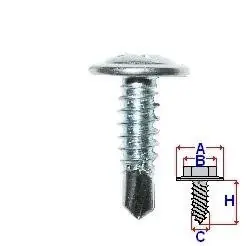 Ograniczona ilość WKRĘT SAMOWIERCĄCY CYNK 4.2X16 ROMIX COMPANY C60159