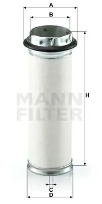 Bezpieczne zakupy Filtr powietrza MANN-FILTER CF711