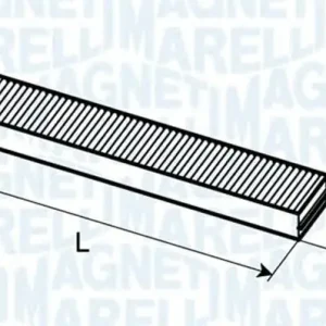 Filtr kabinowy MAGNETI MARELLI BCF131 CU4442 Szybka dostawa