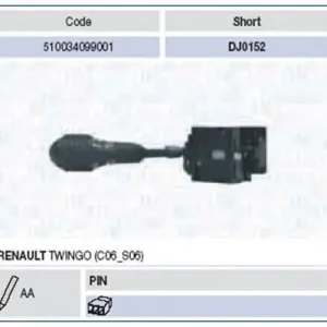 Przełącznik świateł MAGNETI MARELLI DJ0152 7700822445 Super okazja