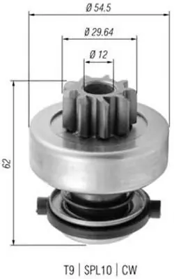 Bendiks rozrusznika MAGNETI MARELLI AMB0377 9002336224 Ograniczona ilość