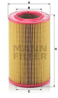Darmowa dostawa Filtr powietrza MANN-FILTER C1596