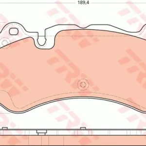 Zamów teraz Klocki hamulcowe TRW GDB1710 44208420